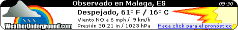 Click for Malaga, Spain Forecast